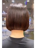 髪質改善縮毛矯正×ミニボブ