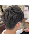 刈り上げなし！メンズカット