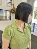 ぷつっと顎ラインボブ