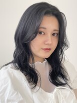 ヨーク(YOKE)&nbsp;【 YOKE 】ミディアム大人かわいい顔まわりレイヤー小顔韓国