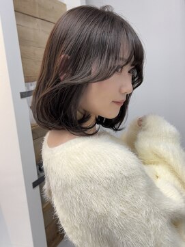 ビュー フクオカ(VIEW FUKUOKA) モードに大人可愛いダークアッシュイメチェン韓国ボブ