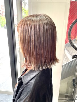 インデックスヘアー 錦糸町店(in'dex hair) 髪質改善グレージュカラーカーキベージュレイヤーロング錦糸町