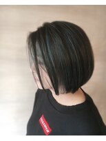 ヘアーアンジュ(Hair Ange)&nbsp;ハイライト　ボブ
