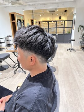 スカイ(sky) フェード風メンズショートスタイル