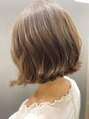 シー(See.) パツっとボブ。ランダム気味に外ハネさせました。