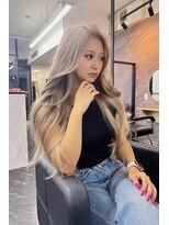 リア 大阪梅田(Ria)&nbsp;～ミルクティーベージュ × シールエクステ～【Ria 大阪 梅田】