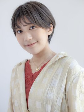アッシュ 清瀬店(Ash) 20代30代40代『ふんわり丸みショート』Ash清瀬 大嶋
