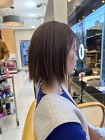 キサ ファータ 恵比寿(kisa fata) 20代30代40顔まわりレイヤーハイライト白髪ぼかし切りっぱなし