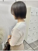 ○パツっと切りっぱなし外ハネミニボブ20代30代40代
