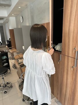 ガリカ 博多(Gallica) <入佐ひなの>暗髪でも重たくならない透明感オリーブベージュ