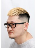ダークアッシュブラックカルマパーマクロップベリーショート