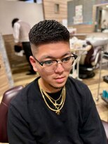 銀座マツナガ 神田店&nbsp;40代50代60代決まるアイロンパーマナチュラルいかつめワイルド