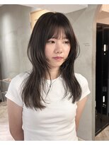 ローレン(LOREN)&nbsp;前髪/アンブレラカラー/こなれミディ/イメチェン/ウェーブパーマ