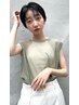 【平日16時～20時限定】リタッチカラー+カット￥8800