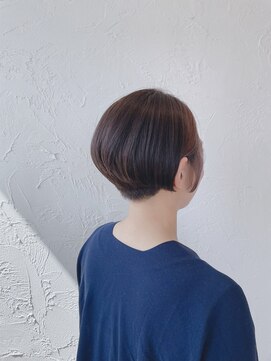 ハレウミヘアー 阿見(ハレウミhair) 阿見町/ショートカット/耳かけボブ/白髪染め/白髪/ヘッドスパ