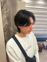 ナンバー エミライ 溝の口(N° emirai) 爽やかツーブロック刈り上げ束感アップバング