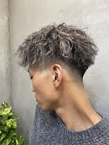 メンズサロン クロムス 梅田茶屋町店(Men's salon clomus) 波打ちスパイラル×ハイライト