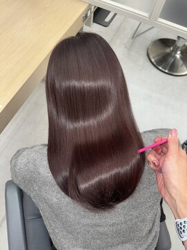 ユアーズヘア 新宿三丁目店(youres hair) ピンクモーブ