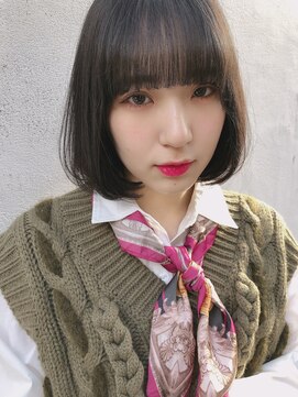 ジーニ(GENIE) 20代30代大人可愛い前髪顔周り似合わせカット大人レイヤー