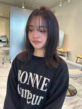 ゼスト ジグ(ZEST ZIGU) シースルーバング/ミディアムレイヤー/吉祥寺/竹下