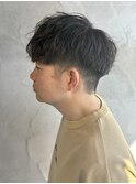 メンズマッシュソフトツイストスパイラルパーマ群馬高崎眉毛
