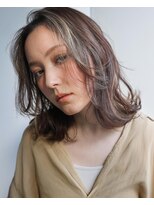 スクリーンギンザメゾン 銀座(SCREEN GINZA MAISON.)&nbsp;クラゲヘアー/小顔に見せるヘア/ココアベージュ/銀座