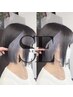 ★インナーカラー★カット＋ブリーチ＋艶カラー＋超音波Tr