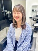 お洒落感アップ＊フェイスフレーミングカラー
