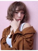 イメチェン/ホワイト/外ハネボブ/美髪/RrSALON angie 豊田大林
