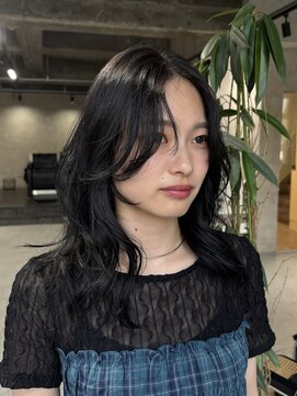 ネアー 新潟(NEER) アプリコットオレンジ/くびれヘア/ウェーブショート［新潟］