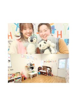 【託児所付】忙しいパパママに贈るリラックスな空間。託児所ご利用の際はお電話にてご予約ください☆