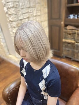 シャル 町田(shalu) シルキーホワイトベージュ/10代20代30代