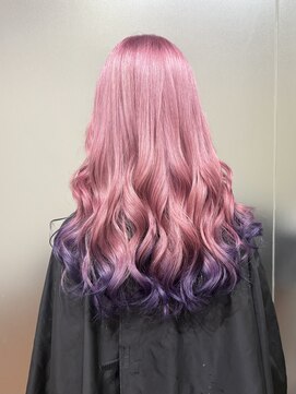 ワンスタイル(One style) ハイトーンカラー+髪質改善トリートメント