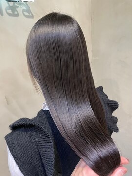 リベルテ(LIBERTE) liberte銀座 うるツヤストレート×うる艶ラベンダー