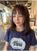 透明感カラーオリーブカラー