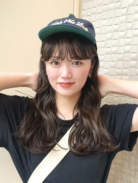 ジョエミバイアンアミ(joemi by Un ami) ロングパーマ/ レイヤーパーマ / 暗めカラー