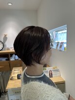 2席のみの美容室 アナイス(Anaiss)&nbsp;クラゲヘアー/小顔に見せるヘア/ココアベージュ/蟹江