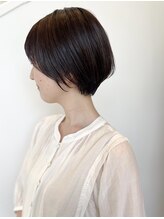 【髪をそもそも傷ませにくくする】水素ケアシステム×爽やかショート×アッシュブラウン