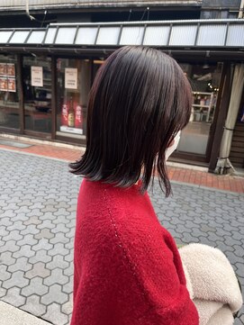 メール(mer) ワインレッド