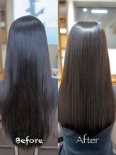 【after】「私の髪じゃないみたい!」←施術後1番多いお客様の声がコレです。