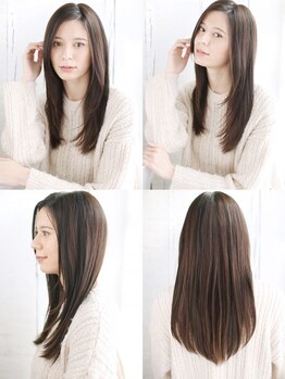 ラピス 銀座 blue店(Lapis)の写真/【30～40代女性に圧倒的支持】白髪悩み・うねり改善/ナチュラルな仕上がりが人気[銀座/銀座一丁目/東銀座]