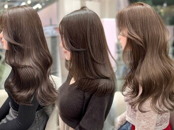 アディション 新宿(ADITION)の写真/ストレートも巻き髪も上品に仕上がる、韓国レイヤーカットならADITIONにお任せ*[新宿駅/代々木駅/韓国]
