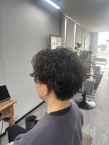 リイ(Lii)&nbsp;ショート　アップバング　波巻き　波巻きスパイラル