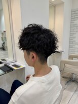 ロンド ラマ 岐阜(Lond bla-ma) 刈り上げマッシュ×ツイストスパイラル【Lond伊藤メンズ】