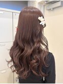 【Misaki】年中大人気のピンクブラウン