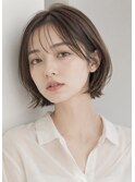 【LOVESTOIKE】透け感ひし形ショートボブ