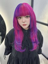 シーバイスリー 綱島(C×3)&nbsp;ビビッドバイオレット × ネオンピンク × セクションカラー