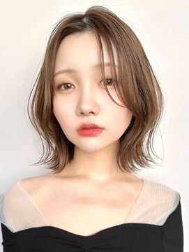 サンド 大阪梅田(sand) 大人かわいい外ハネくびれボブ