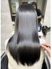 【秋の美髪フェア】カット + 縮毛矯正ストレート + リペアTR + Marbbケア