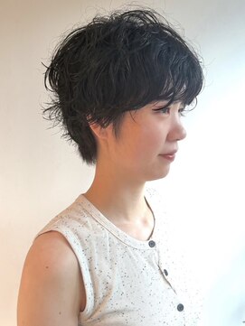 ビファインべクス(Befine becs) ハンサムショート×朝時短パーマスタイル